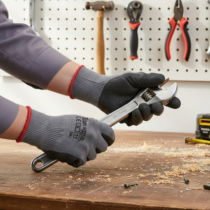 Guantes De Seguridad Palma De Caucho Protección Industrial