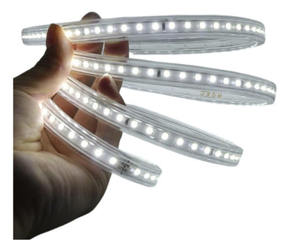 Rollo 100 Metros Cinta Led 220v Con 2 Conectores Colores - Deus Group 