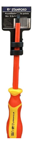 Destornillador Tipo Paleta 5.5x125 Magnetico 1kv Electrico - Deus Group 