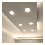 Foco Panel Plafón Led Sobrepuesto Redondo 36w Elegante - Deus Group