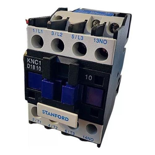 Contactor Trifásico Bobina 18a 220v 1no Ip20 - Deus Group