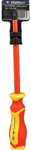 Destornillador Tipo Paleta 6.5x150 Magnetico 1kv Electrico - Deus Group 