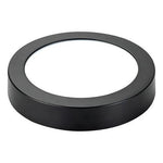Panel Plafon Led Borde Negro Sobrepuesto Redondo 12w - Deus Group