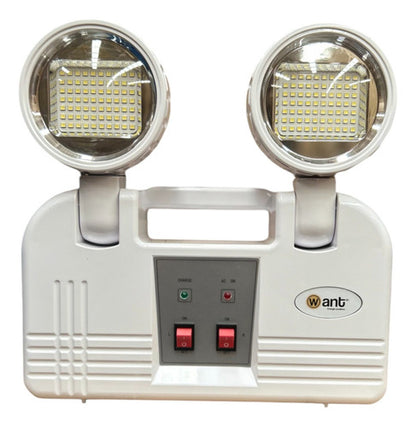 Want WANT-EEP – Lámpara de Emergencia LED 100V/240V Blanco SEC - Deus Group 