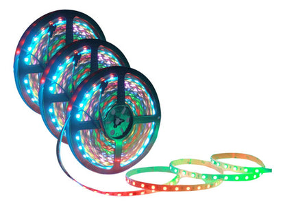 Pack 3 Cinta Led 24v 5050 Ip20 Rgb 5 Metros Konnergie Deus - Deus Group 