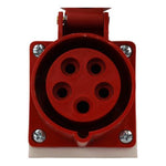 Enchufe Industrial Hembra Sobrepuesta Ip44 16a 380v 3p/n/t - Deus Group