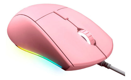 Mouse Gamer Cougar Minos Xt Pink Color Rosa - Deus Group 