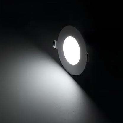 Foco Panel Plafon Redondo 24w 30cm Led Embutido Empotrado Color Blanco Cálido 3000k - Deus Group 