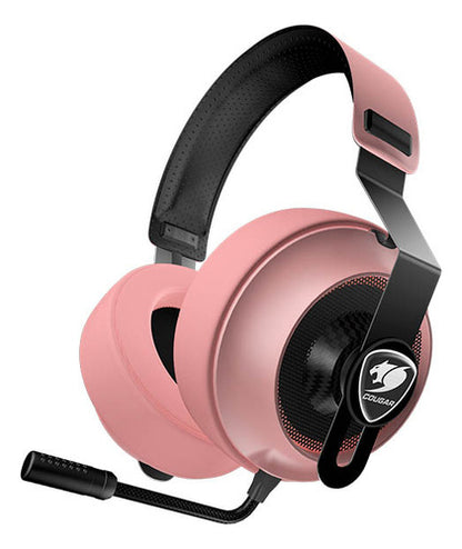 Auriculares Gamer Cougar Gamer  Phontum Essential Rosa - Deus Group 