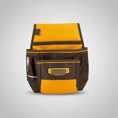 Porta Herramienta Cinturón 9 Bolsillos 10kg Ingco Htbp010128 Amarillo