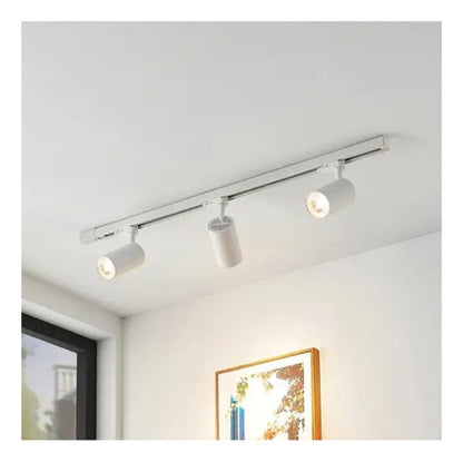 Foco Decorativo Lampara Riel Monofásico Porta Ampolleta 220v - Deus Group 
