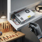 Fuente Poder 24v Ip20 400w Cintas Led Transformador