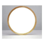 Panel Plafón Led Borde Madera Sobrepuesto  Moderno 40cm 76w - Deus Group