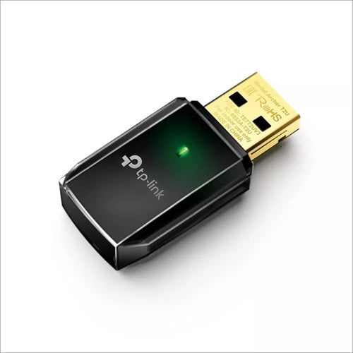 Adaptador USB Inalámbrico WiFi TP-Link Archer T2U 2 Bandas AC600
