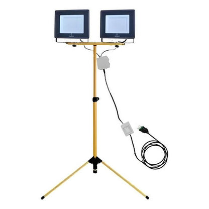 Pack 2 Foco Eco Led 100w Sec 15000lm + Soporte Atril Trípode