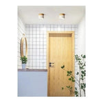 Panel Sobrepuesto Borde Madera Decorativo Led 6w Luz Fria - Deus Group