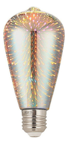 Ampolleta Led 1.5W RGB Edison Decorativa Colores - Deus Group 