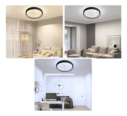 Lampara Plafón Led Sobrepuesto Redonda Moderna 84w 40cm - Deus Group 