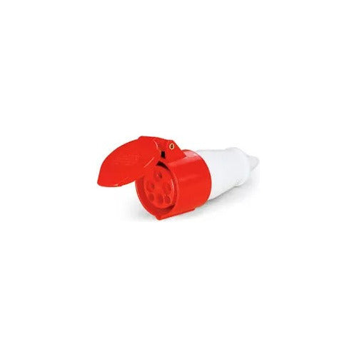 Enchufe Industrial Hembra Volante Ip4, 16a 380v 3p / T - Mi tienda 