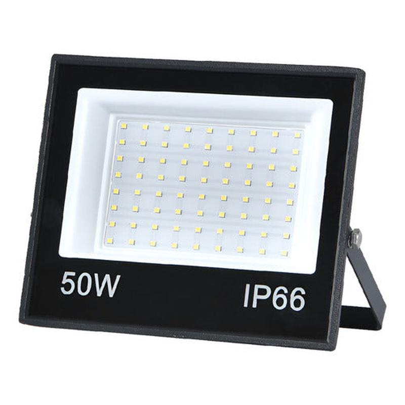 Foco Proyector De Area Led 50w Seguridad Exterior Sec Luz Blanco Frío