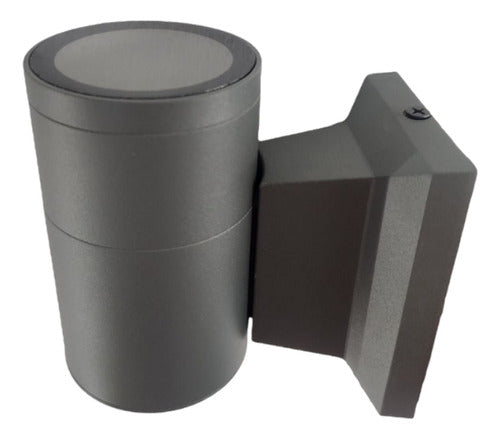 Aplique Led Kapelle Cilindro Ip54 Simple Gu10 Konnergie Deus