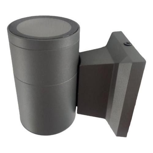 Aplique Led Kapelle Cilindro Ip54 Simple Gu10 Konnergie Deus - Deus Group