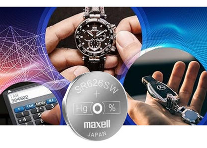 Pack 5 Pilas Silver Maxell Sr626sw Multiusos - Mi tienda 