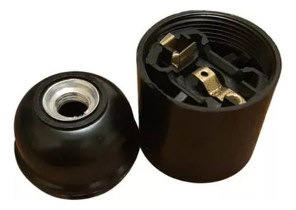 Portalámparas Baquelita Tornillo Soquete E27 250v 10a - Deus Group 