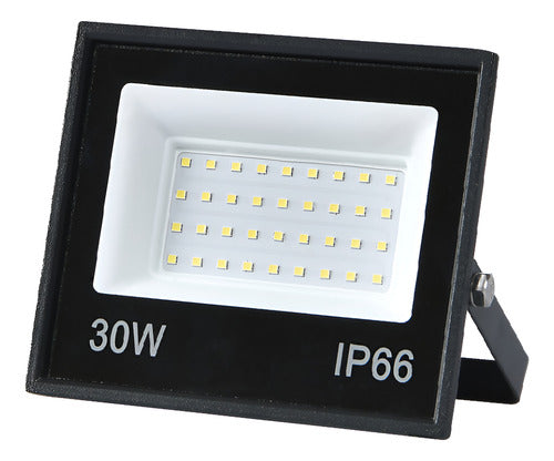 Foco Proyector De Area Led 30w Exterior Ip65 Certificado Sec