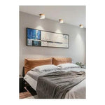 Panel Sobrepuesto Borde Madera Decorativo Led 6w Luz Fria - Deus Group