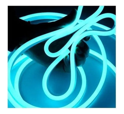 Cinta Led Neon 10 Metros + Conector Al 220v Colores A Elegir
