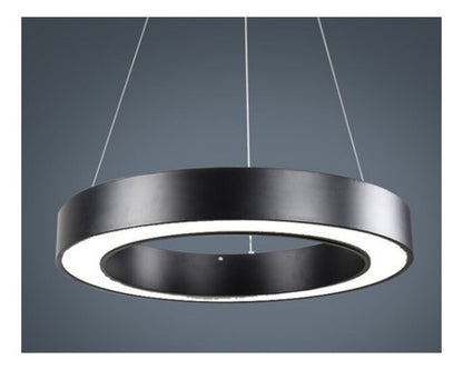 Lámpara Led Colgante Redonda Moderna  60cm 36w Luz Fría - Deus Group 