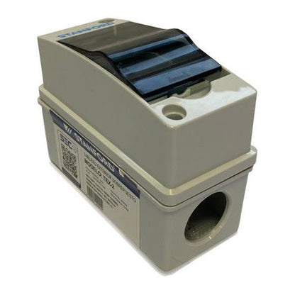 Tablero Electrico Sobrepuesto Exterior De 2 Polos Ip65 - Deus Group