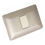 Interruptor Simple Champagne 220v Sec Encendido Apagado Deco - Deus Group