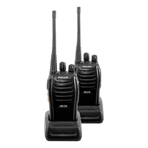 Radiotransmisor Portátil 16 Kms Philco Md-216 Walkie Talkie - Deus Group