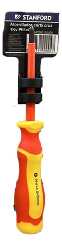 Destornillador Cruz Estrias Ph1x8 1kv Magnetico Electrico - Deus Group 