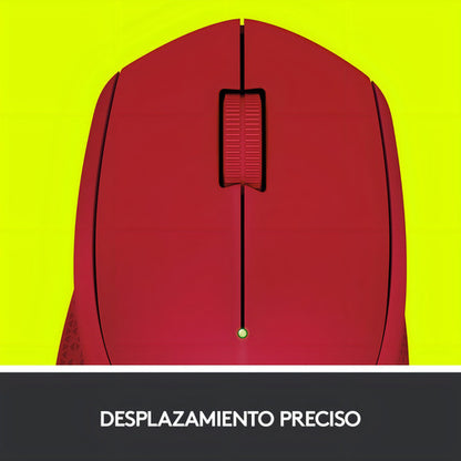 Mouse Inalambrico Logitech M280 Rojo - Deus Group 