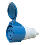 Enchufe Industrial Hembra Volante Ip44 16a 220v 2p / T - Mi tienda