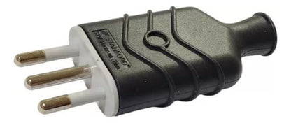 Enchufe Macho Volante 2p / T Pesado  16a 250v Sec Ancho - Deus Group 