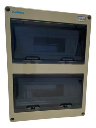 Tablero Electrico Sobrepuesto Exterior De 24 Polos Ip65 - Deus Group 