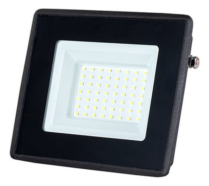 Foco Proyector De Area Led 50w Seguridad Exterior Sec Ip65 - Deus Group 