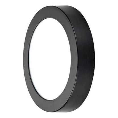 Panel Plafon Led Sobrepuesto Bio Negro Redondo 6w - Deus Group