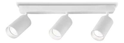 Aplique Blanco Triple Porta Ampolleta Dicroica Dirigible - Deus Group 
