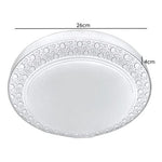 Lámpara Plafón Led 48w 26cm Redondo Sobrepuesto Elegante - Deus Group