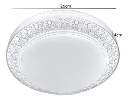 Lámpara Plafón Led 48w 26cm Redondo Sobrepuesto Elegante - Deus Group 