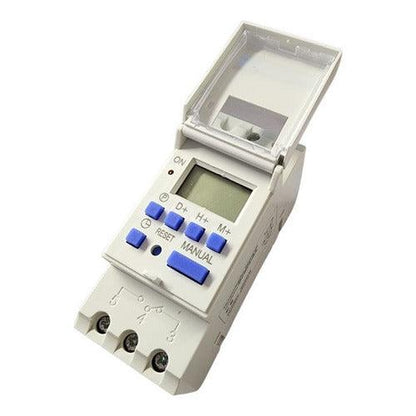 Timer Temporizador Semanal Digital Lcd Programable Riel Din - Deus Group