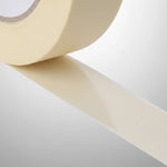 Cinta Masking 48mm X 40m De Papel Para Pintor Y Oficina Blanco