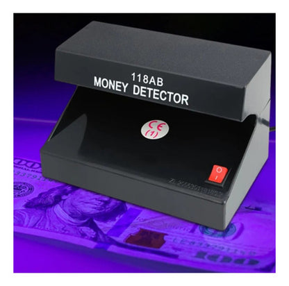 Detector De Billetes Falsos Luz Uv Ultravioleta 220v 4w - Deus Group 