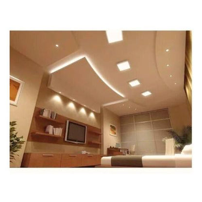 Panel Led Plafon Sobrepuesto Cuadrado 12w Calido Neutro Frio - Deus Group