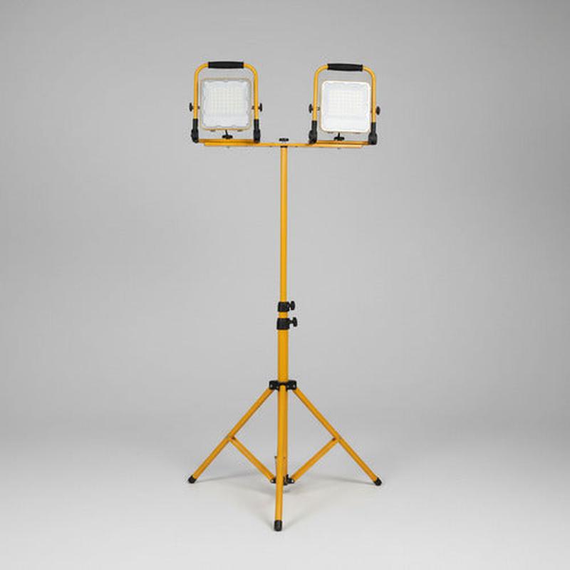 Atril Trípode Soporte Con Focos Recargables 30w Portatil 150